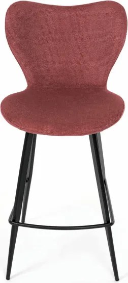 Barová stolička červená AUB-1068 RED2