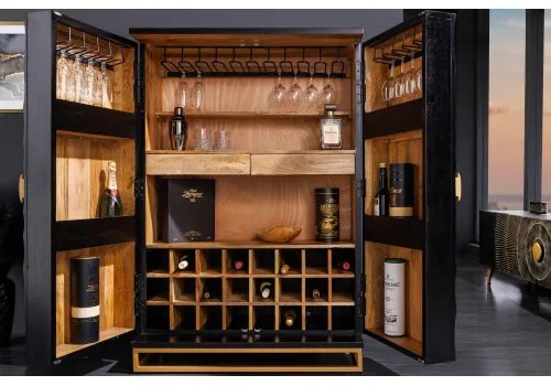 Komoda/Bar 44252 95cm Bailey Drevo Mango - Komfort-nábytok