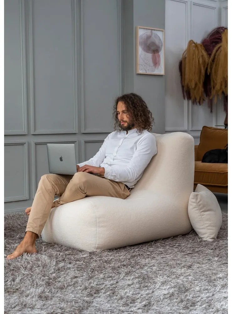 Tmavosivý sedací vak Tube – SLOWDOWN