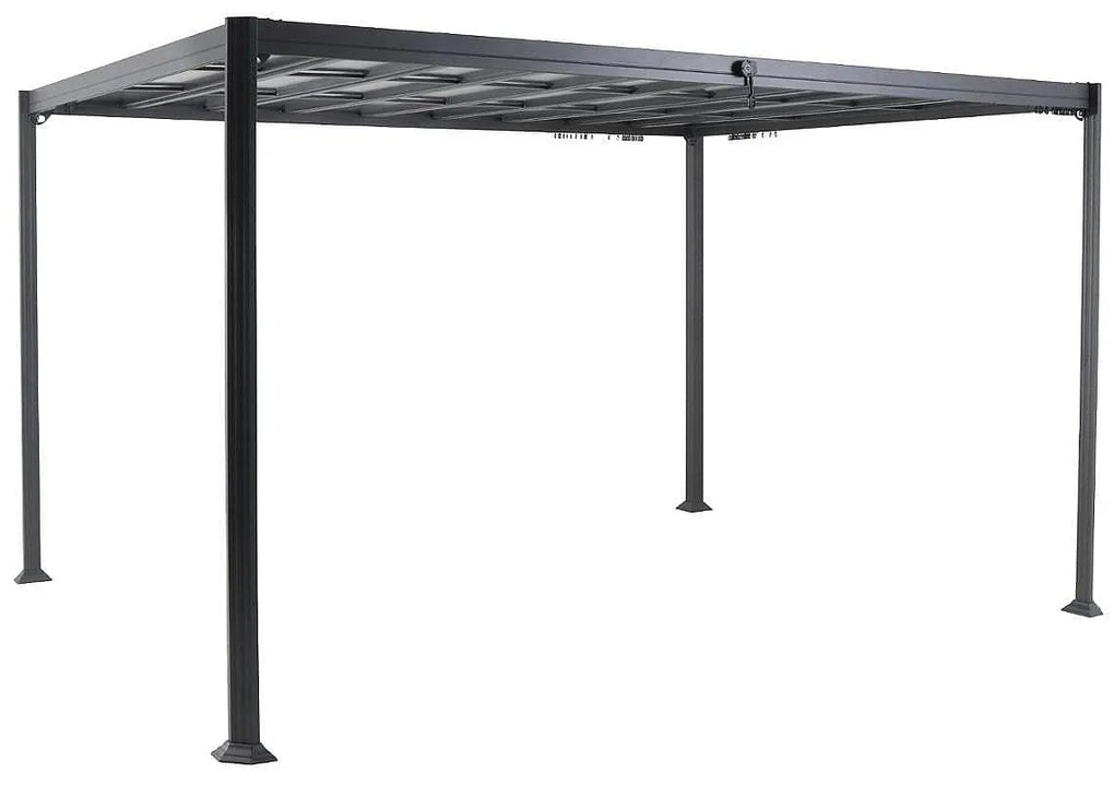 Deokork Záhradný hliníkový altánok FLORES 3,8x3 m