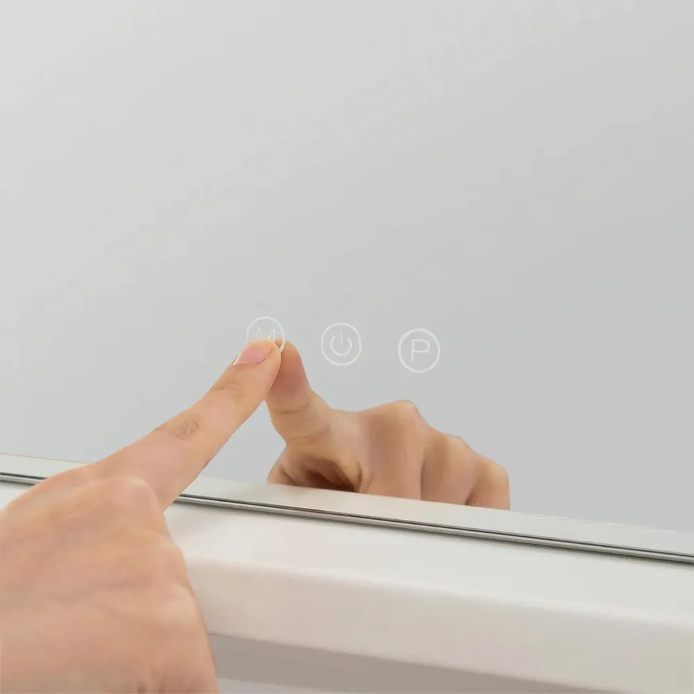 Hollywood LED kozmetické zrkadlo 80x14x62,5 cm