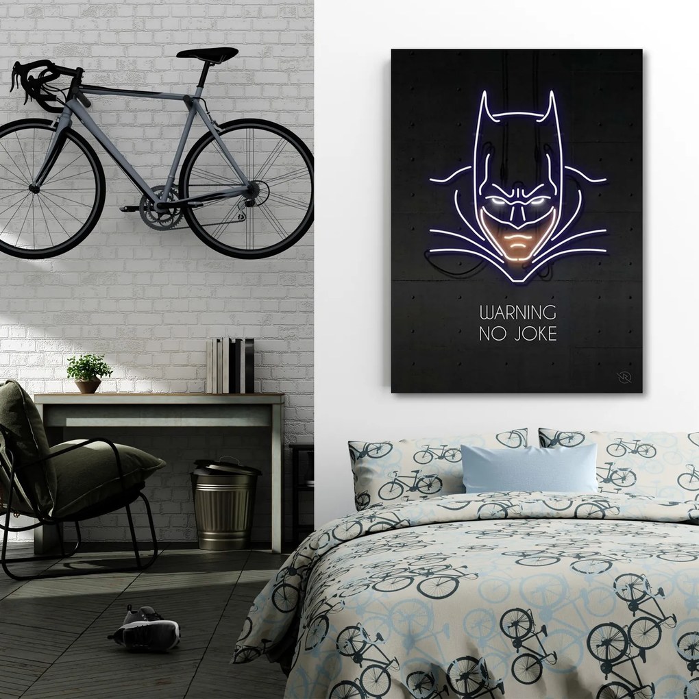 Gario Obraz na plátne Batman neónový - Rubiant Rozmery: 40 x 60 cm