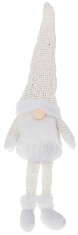 IKO Vianočný škriatok 47 cm - biely