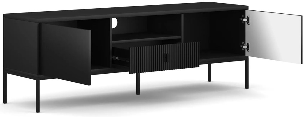 TV stolík Maggiore I 154,5 cm čierny
