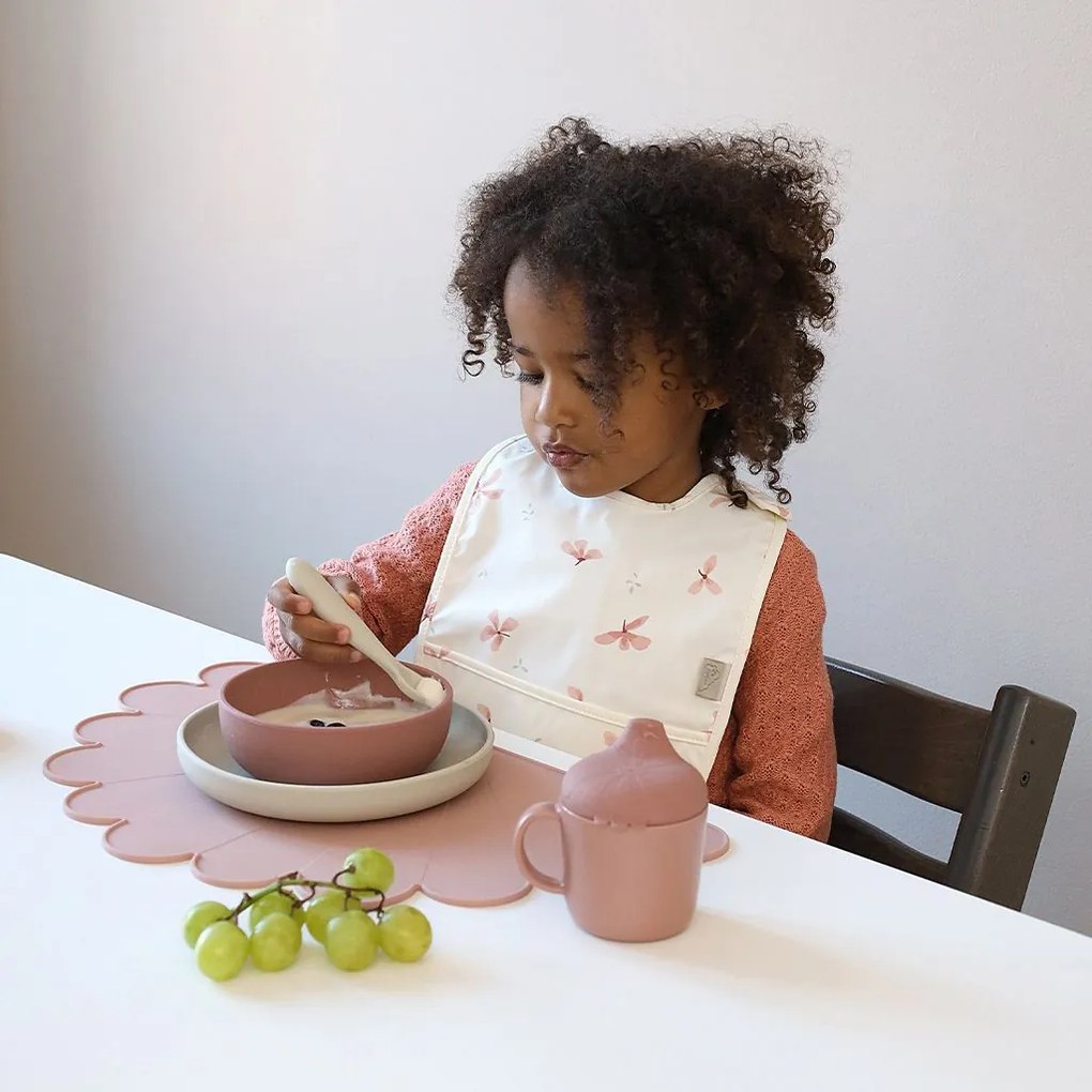 Cam Cam ApS Silikónová miska Flower Rose Mix – set 2 ks