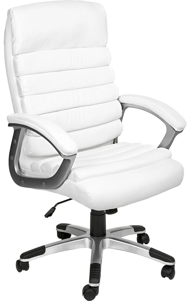 tectake 402151 kancelárska stolička paul - biela