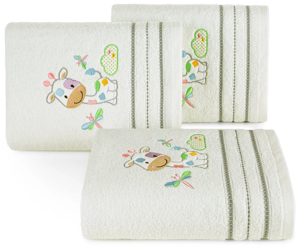 SADA DETSKÝCH UTERÁKOV BABY33 6KS 30X50 CM BIELA