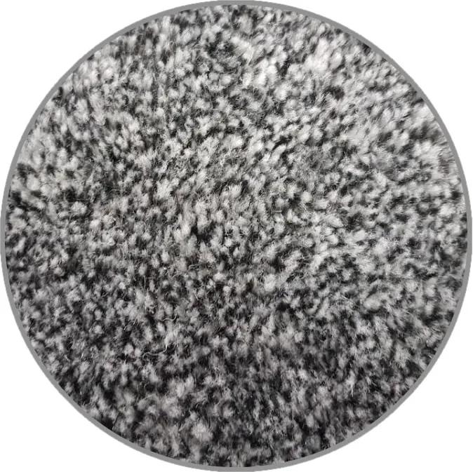 Vopi koberce AKCE: 160x160 cm Kruhový koberec Apollo Soft šedý - 160x160 kruh cm