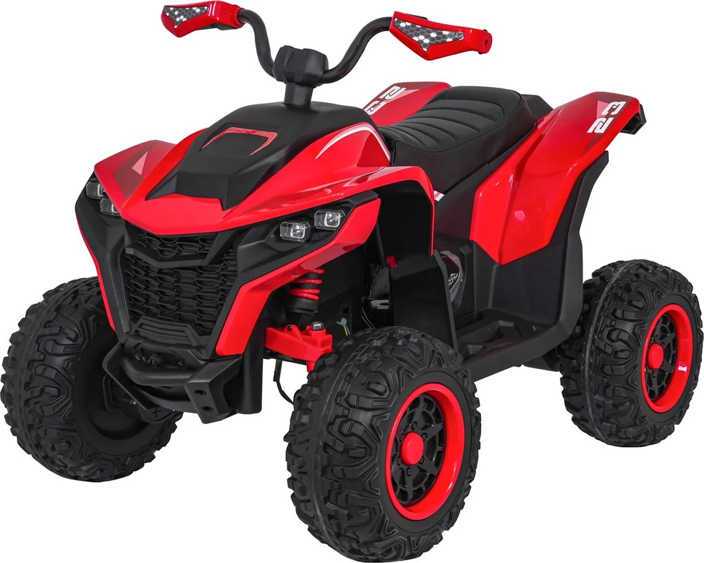 Ramiz Rýchle koleso Quad Vehicle Červená