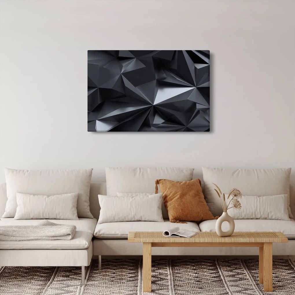 Obraz - Geometrická abstrakcia (90x60 cm)