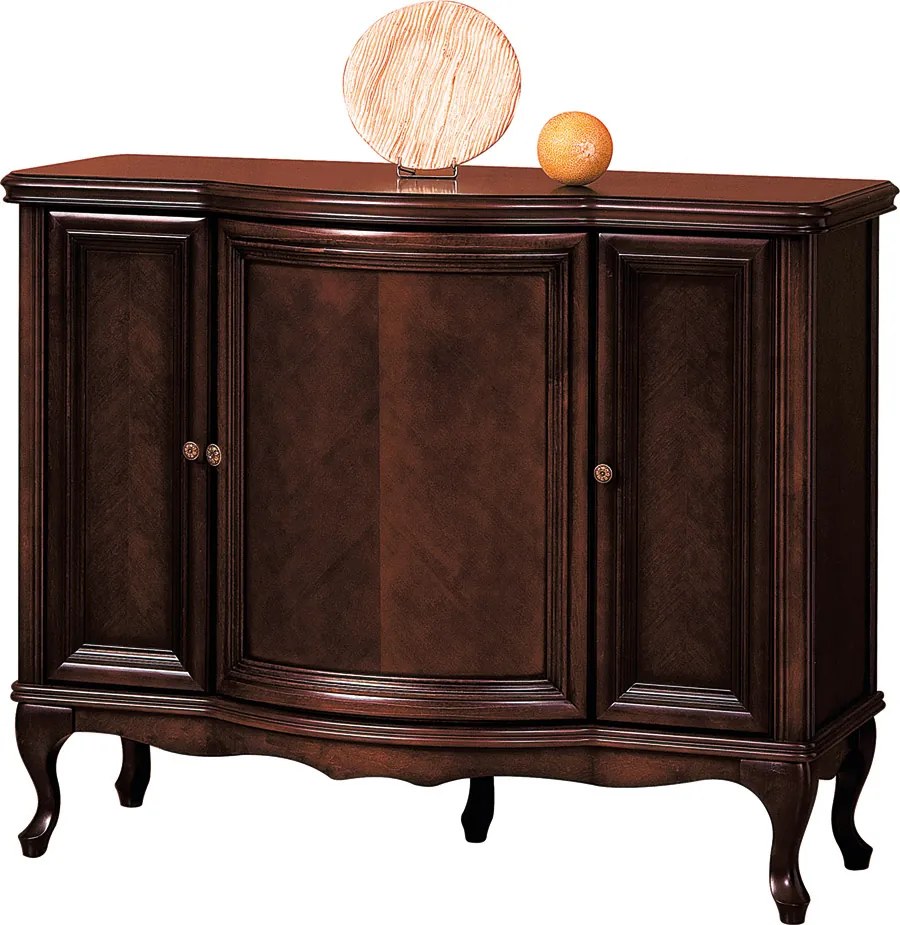 Rustikálna komoda Wersal W-K3 - wenge