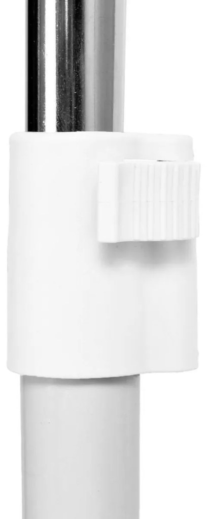 Pojazdný stojan na oblečenie Ida 66 cm biely