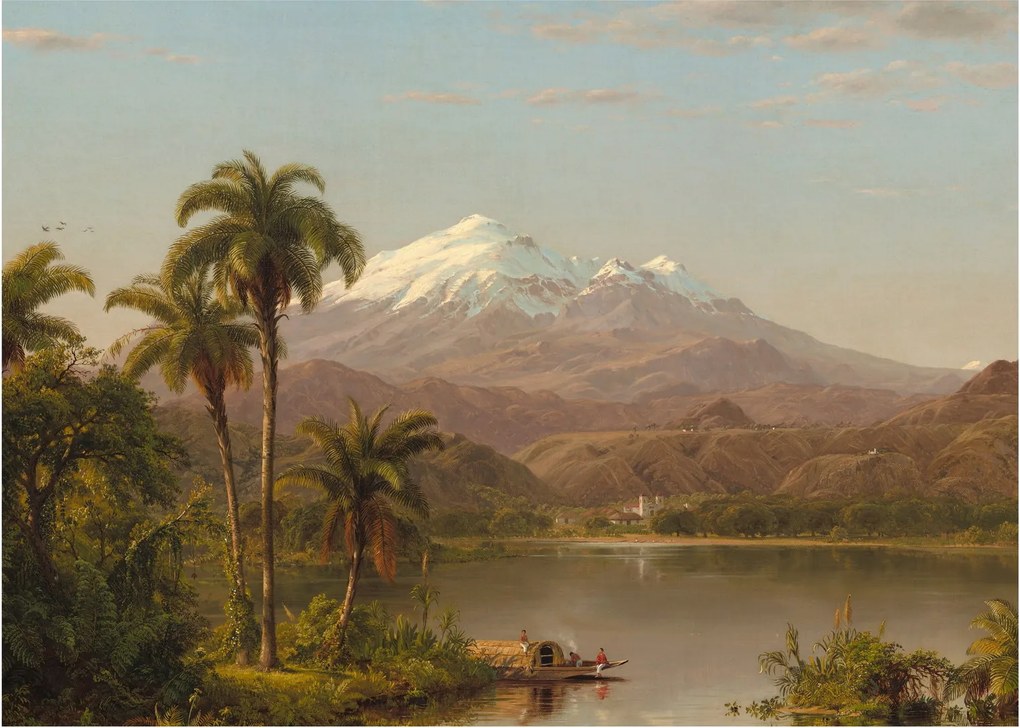 Obraz - Frederic Edwin Church, Tamaca Palms, reprodukcia (70x50 cm)