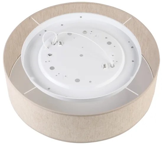 Stropné svietidlo SIRJA 2xE27/15W/230V, priemer 45 cm, béžové