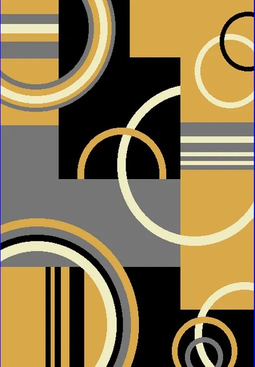 Koberec Z897A MAYA žltá Rozmery: 120x170