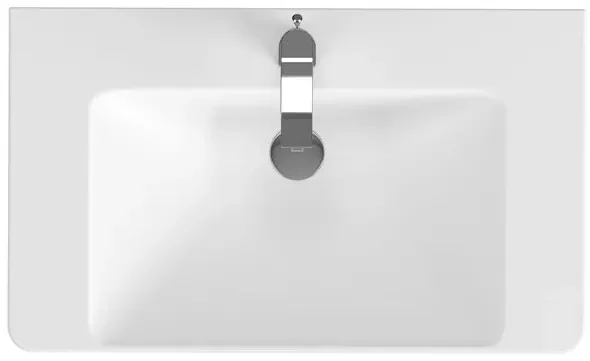 Cersanit - SET B280 LARA MILLE SLIM 60 (SKRINKA + UMÝVADLO), Orech, S801-319-DSM
