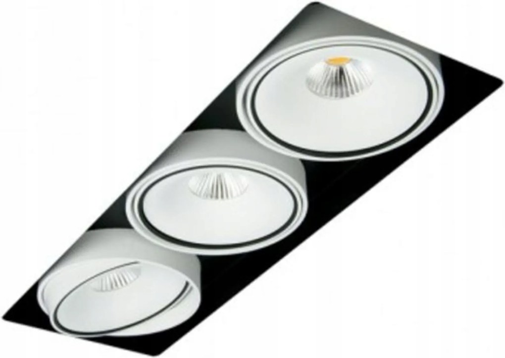 Bpm Zápustné svietidlo Gran Kuvet 8215 matná biela s čiernou polomatnou 8215.0