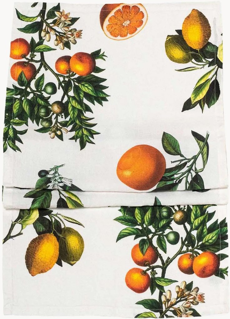 Ľanový stolový behúň Citrus