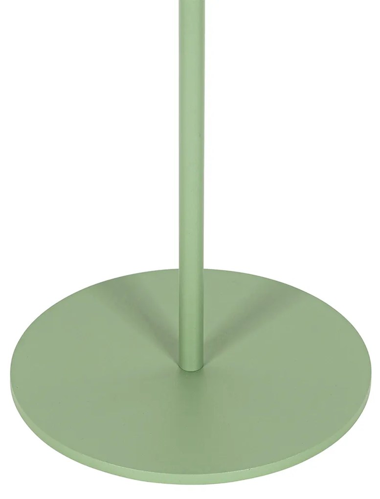 Vonkajšia stojaca lampa zelená vrátane LED 3-stupňového stmievania na solár - Ferre