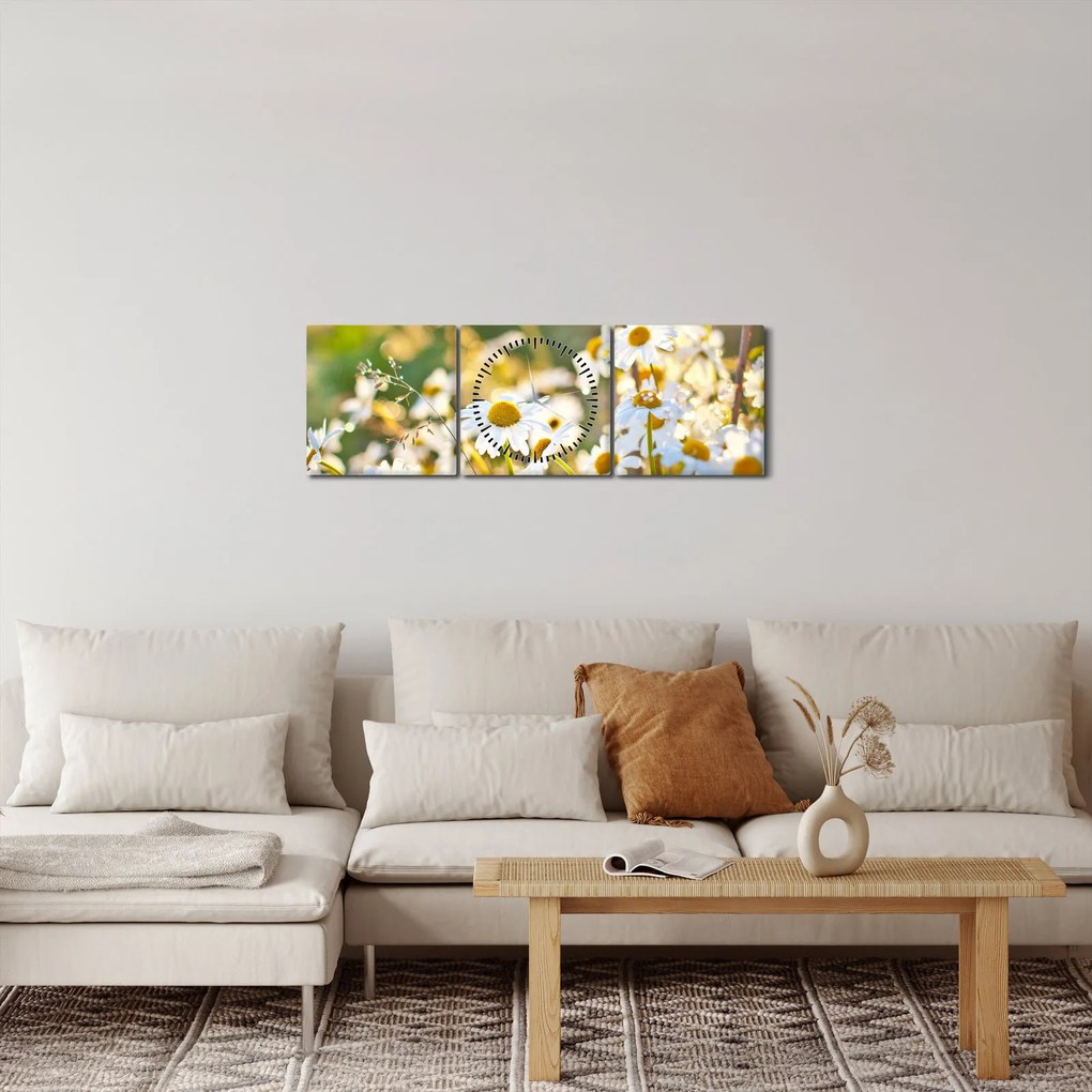 Obraz - Margaréta (s hodinami) (90x30 cm)