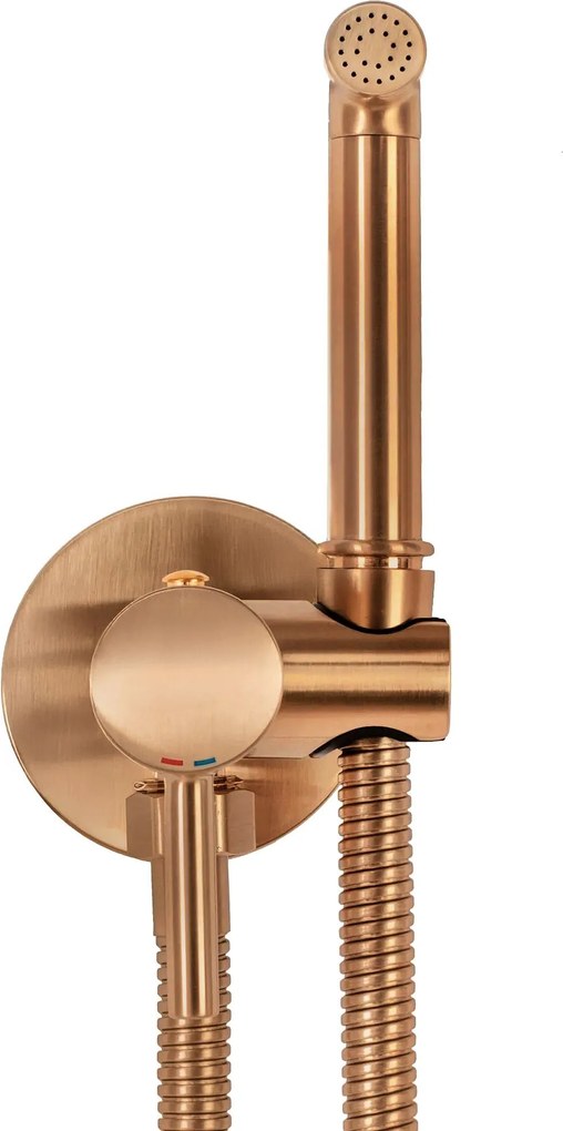 Rea Loop Lungo, podomietková bidetová batéria, medená matná, REA-B6314