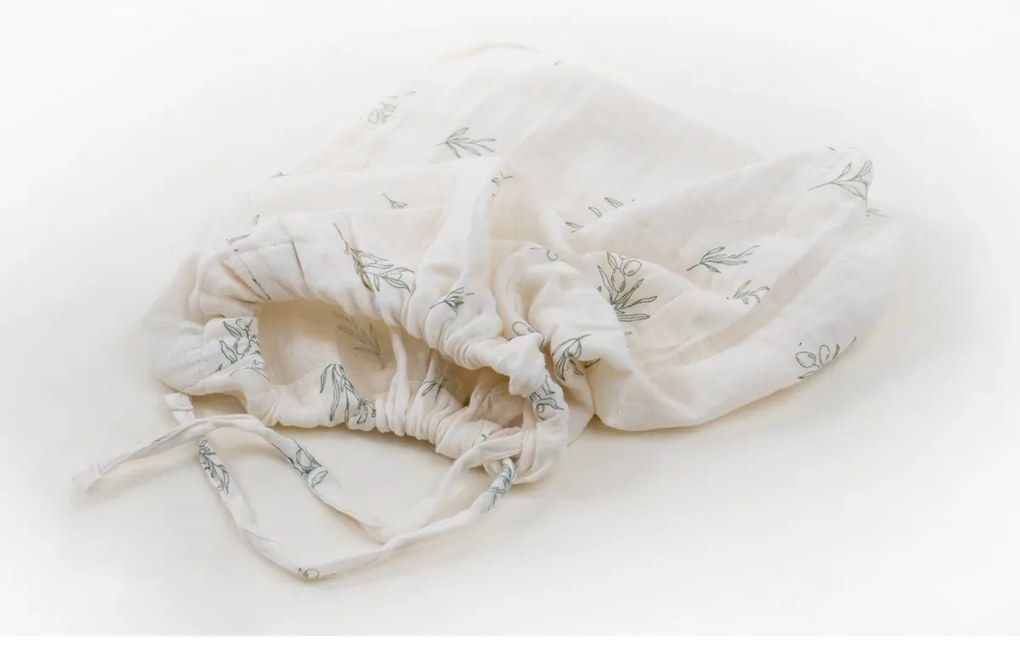 Matex Mušelínové obliečky Olivka, 140 x 200 cm, 70 x 90 cm