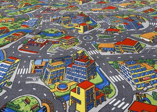 Koberce Breno Metrážny koberec CLEVER TOWN, šíře role 400 cm, viacfarebná