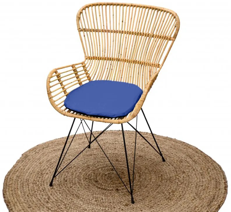 Podsedák na stoličku STANDARD tmavomodrý