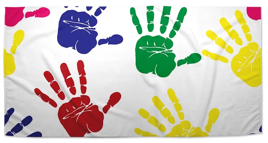 Sablio Uterák Farebné otlačky - 50x100 cm