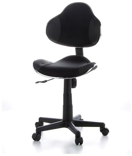 hjh OFFICE Detská otočná stolička KIDDY GTI-2 (čierna/sivá) (100293482)