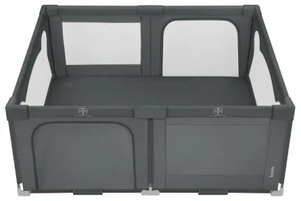 Lionelo - Hracia ohrádka FLORENCE Šedá (grafit)