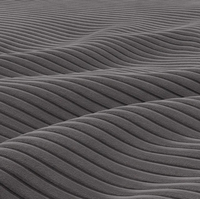 Rohová rozkladacia sedačka FERMO Poso tmavosivá