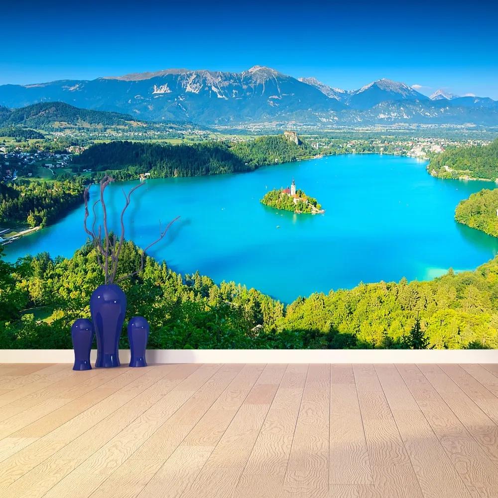 Fototapeta Vliesová Panorama jazera 208x146 cm