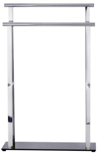 WENKO 22089100 – Vešiak LAVA 52x81,5 cm nerezový/strieborný/čierny