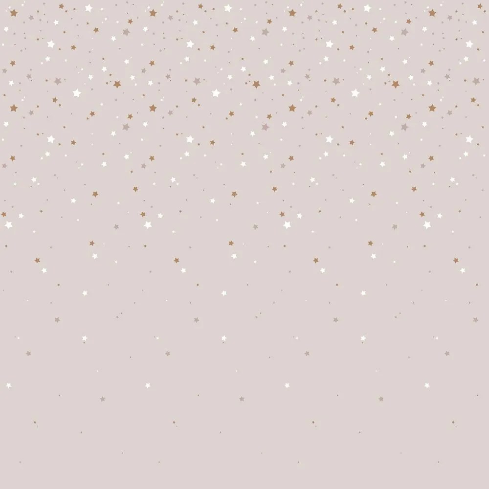 Tapeta hviezdy z neba púdrovo ružová 280×50 cm