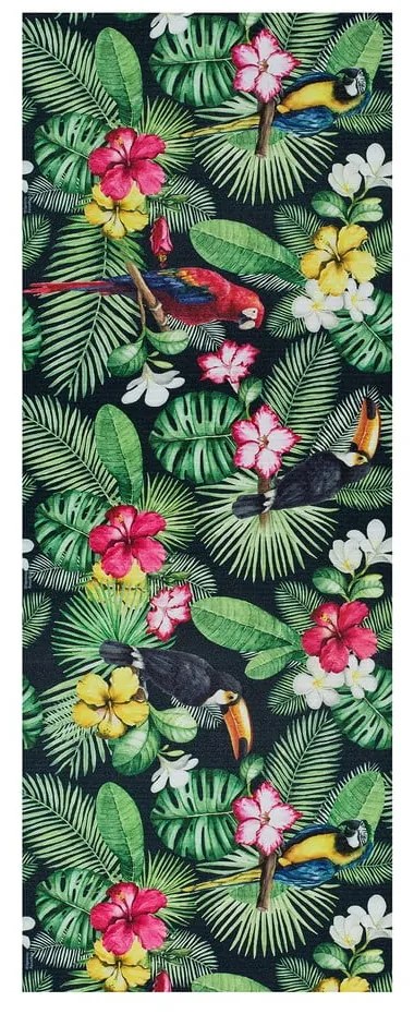 Zelený koberec behúne 52x100 cm Sprinty Tropical – Universal