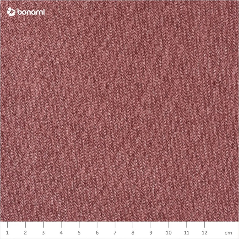 Ružová čalúnená dvojlôžková posteľ s úložným priestorom a roštom 180x200 cm Garancia – Bobochic Paris