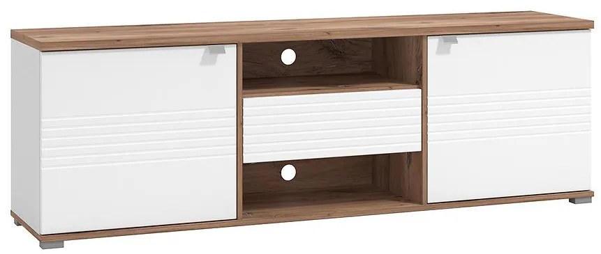 TV stolík Grenoble Biela/Dub 11011977