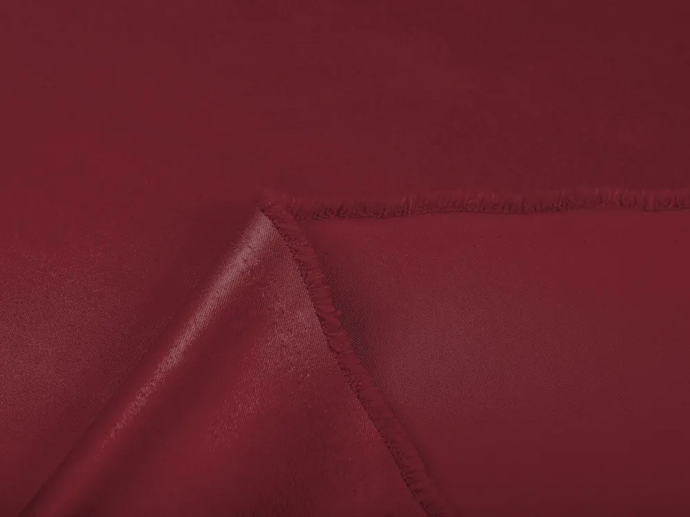 Biante Dekoračný záves TF-095 Vínovo červený bez vzoru - š. 150 cm 150x210 cm