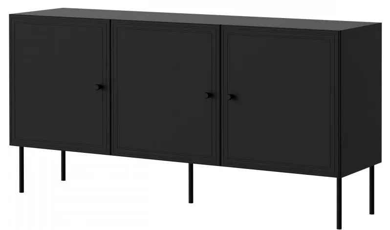 Komoda Gudzup Bis 150 3D, Farby: biela