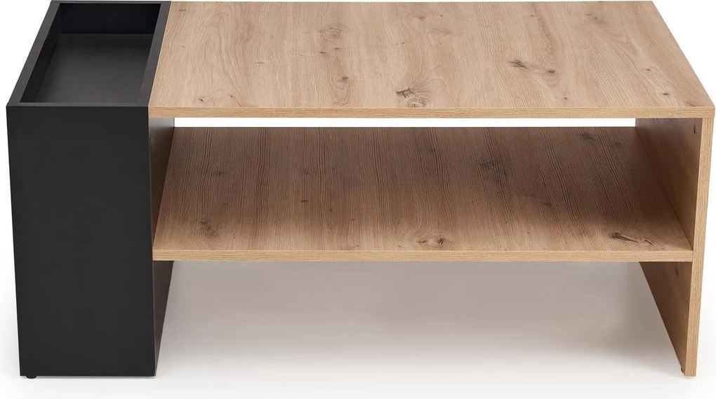 Konferenčný stolík MURCIA 100 cm dub artisan/čierny