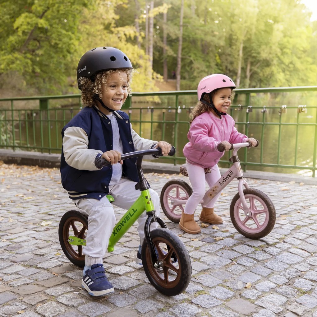 Kidwell Rebel odrážadlo pre deti 80–120 cm, ľahké 2,64 kg, oceľový rám, 28 cm EVA kolesá