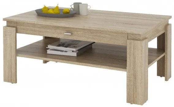 Sconto Konferenčný stolík COFFEE dub sonoma