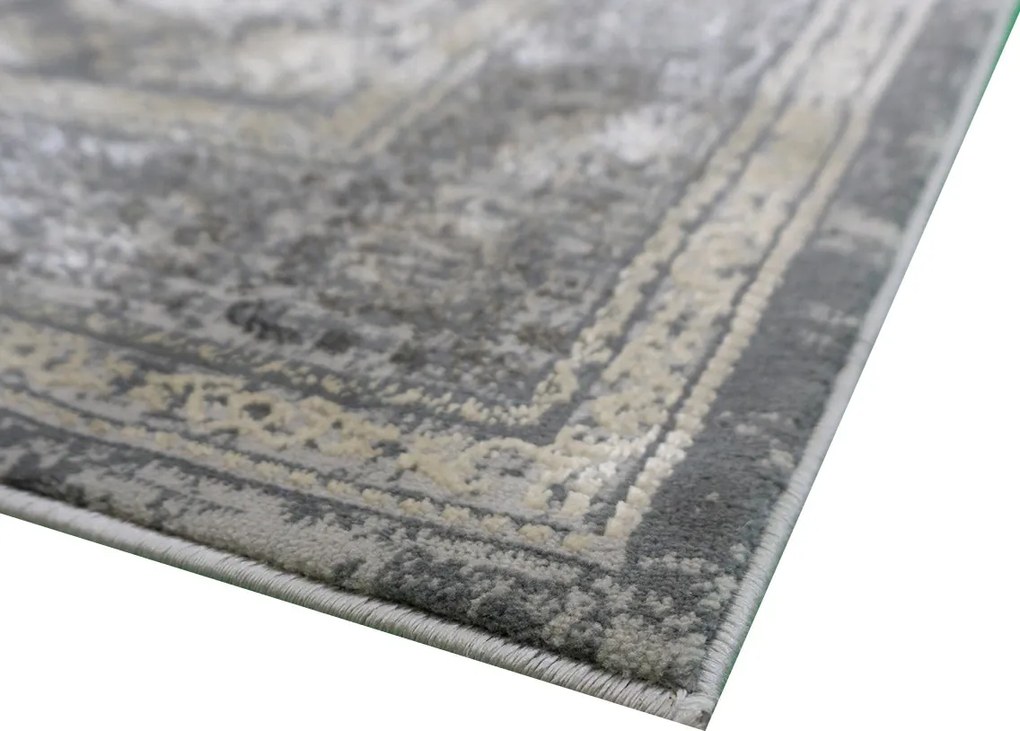 BE Koberec Allianz 6301 GREY – sivý obdĺžnikový Rozmer: 140x190 cm