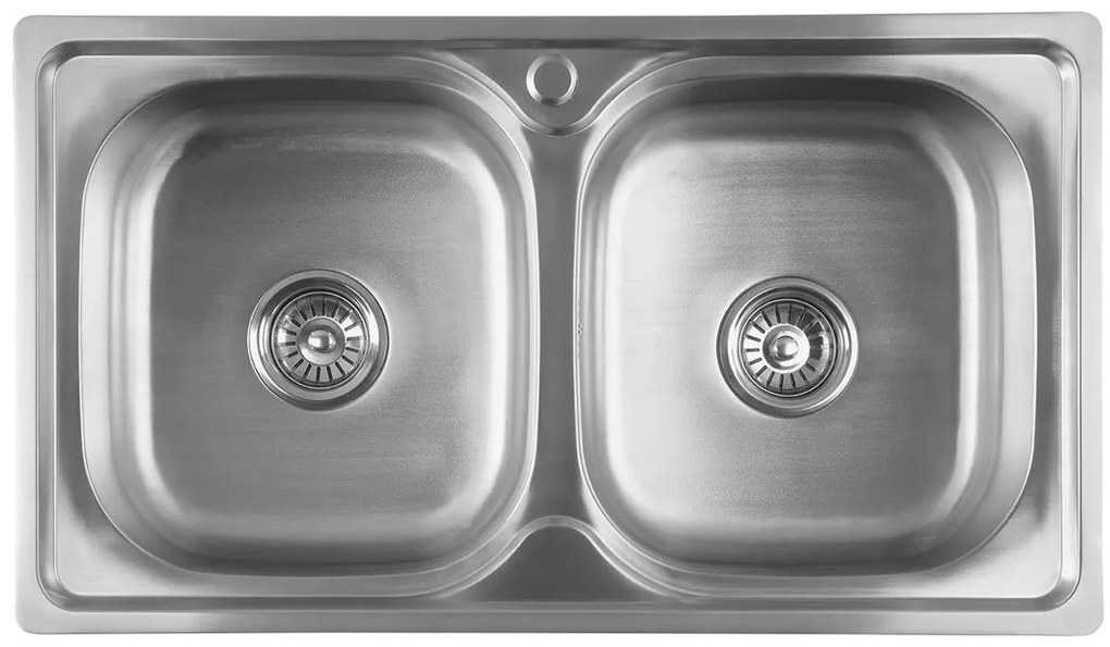 Aqualine Aqualine, Nerezový drez 81x18x46 cm, AQ8146B