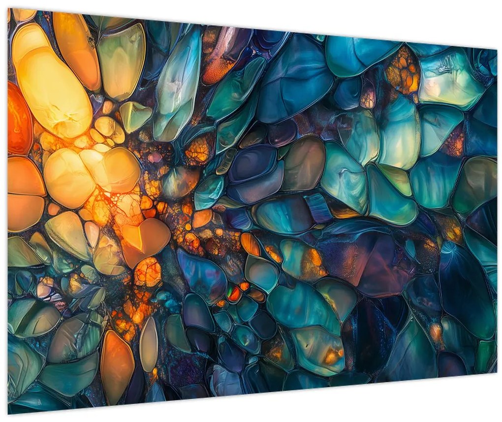 Obraz - Sklenená mozaika (90x60 cm)
