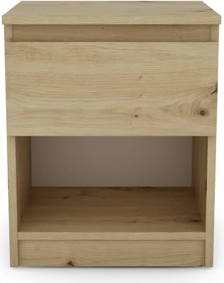 Skrinka /nočný stolík Carlos 401S, dub artisan