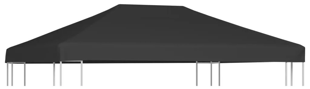 Strieška na altánok 310 g/m² 4x3 m sivá 44787