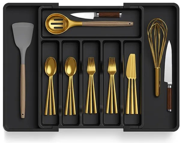 Organizér na príbory GARFO čierny