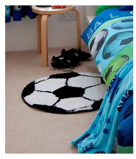 Detský koberec Catherine Lansfield It's a Goal, ⌀ 66 cm